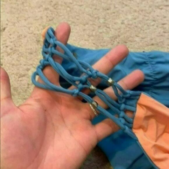 NWT MSRP $78 Dolce Vita Beaded Bikini Bottoms Women's Size Large - Picture 7 of 8